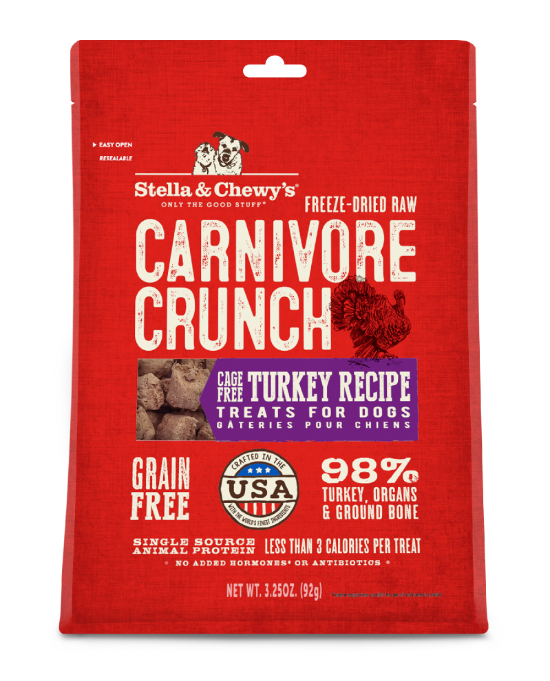 Picture of Stella & Chewy's Carnivore Crunch Cage-Free Turkey Recipe 3.25 oz