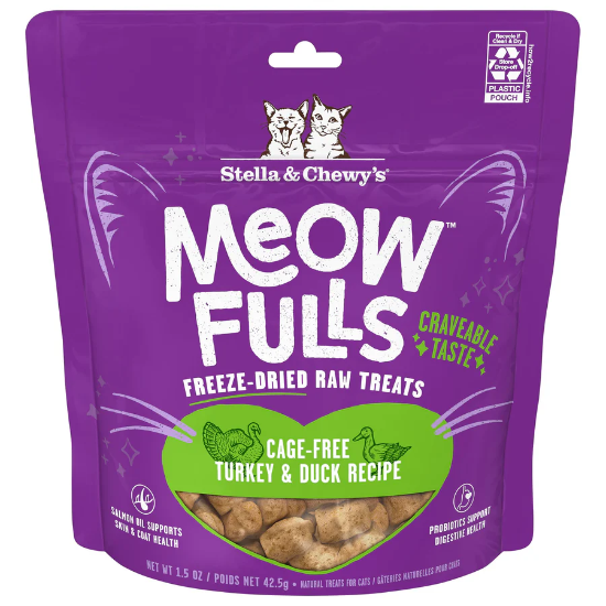 Picture of Stella & Chewy's Meowfulls Turkey & Duck Recipe 1.5 oz