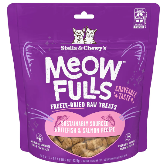 Picture of Stella & Chewy's Meowfulls Whitefish & Salmon Recipe 1.5 oz