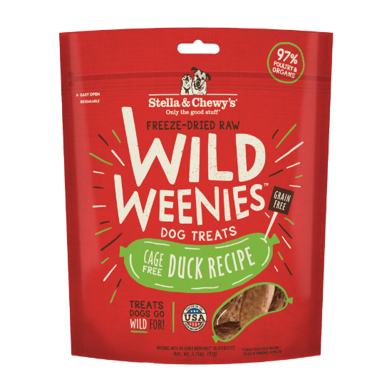 Picture of Stella & Chewy's Wild Weenies Cage-Free Duck Recipe 3.25 oz