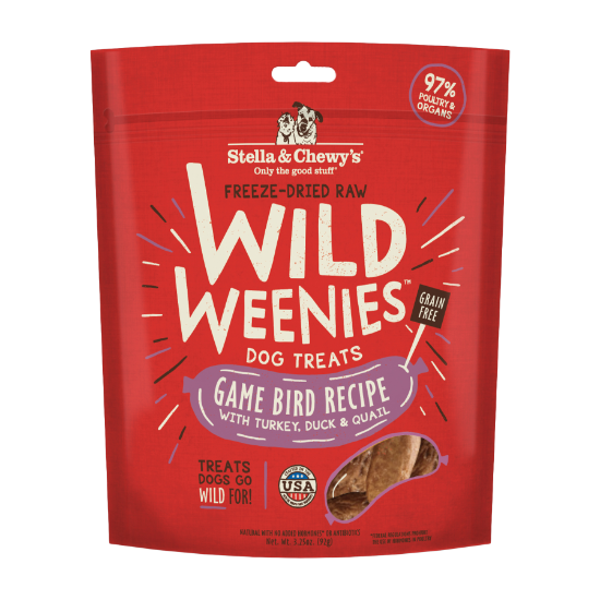 Picture of Stella & Chewy's Wild Weenies Game Bird Recipe 3.25 oz