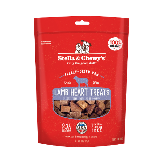 Picture of Stella & Chewy's Lamb Heart Treats 3 oz