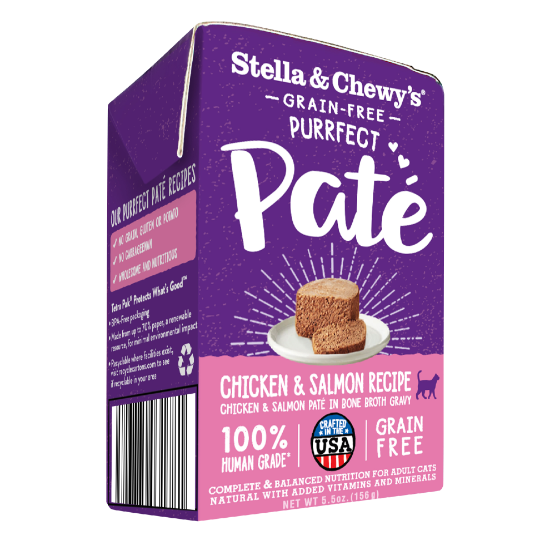 Picture of Stella & Chewy's Chicken & Salmon Recipe PURRDECT Pate 5.5 oz
