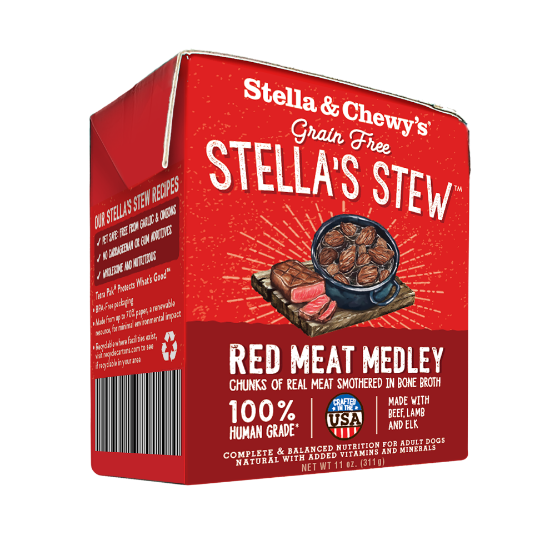 Picture of Stella & Chewy's Red Meat Medley SINGLE-SOURCE STEWS 11 oz