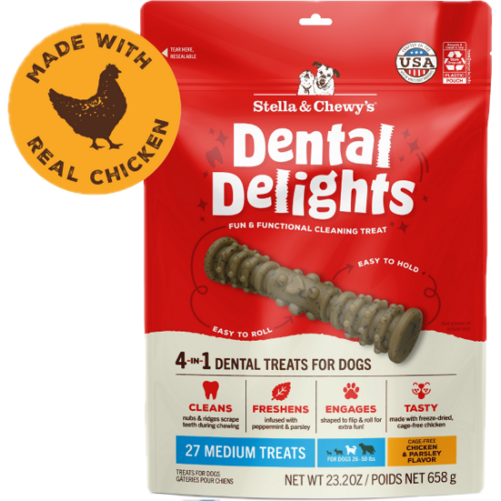 Picture of Stella & Chewy's Dental Delights Medium Treats x 27