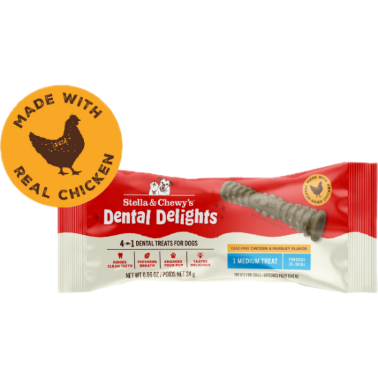 Picture of Stella & Chewy's Dental Delights Medium Treats x 1 (Individual Wrap)