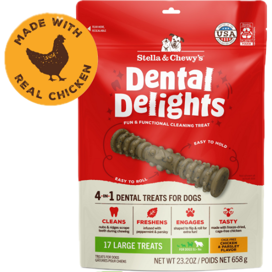 Picture of Stella & Chewy's Dental Delights Large Treats x 17