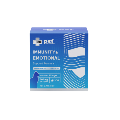 Picture of Dr. Pet Immunity & Emotional Support Formula for Cats 30 Capsules