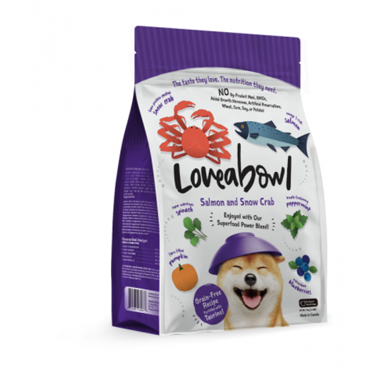 Picture of Loveabowl Grained-Free Salmon and Snow Crab All Dog Food 10kg