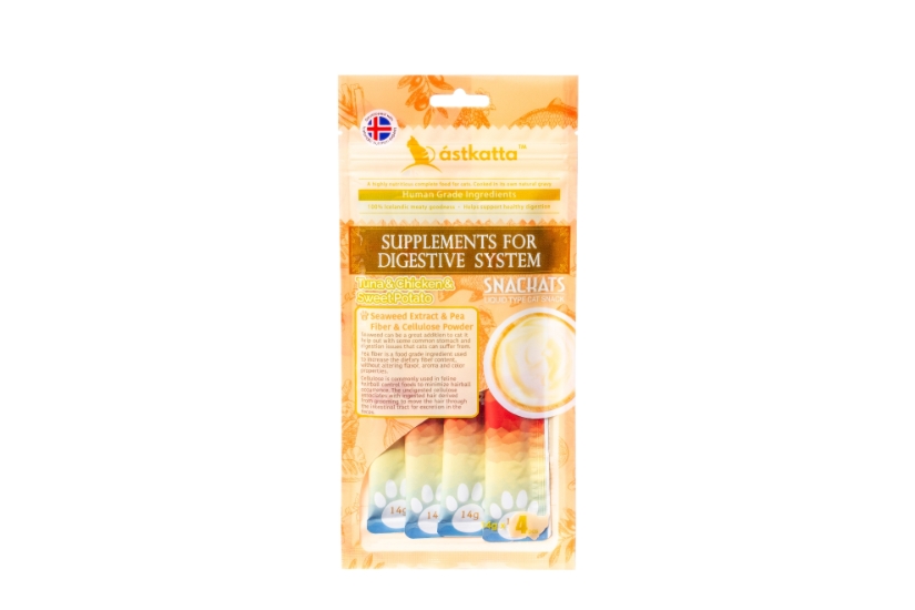 Picture of Astkatta Tuna & Chicken & Sweet Potato Snackats (14gx4)