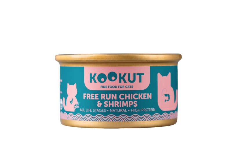 Picture of KOOKUT FREE RUN CHICKEN & SHRIMPS 70G