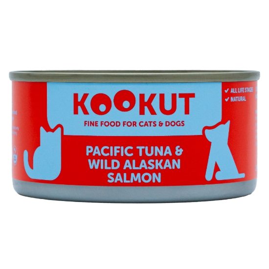 Picture of KOOKUT PACIFIC TUNA & WILD ALASKAN SALMON 150G