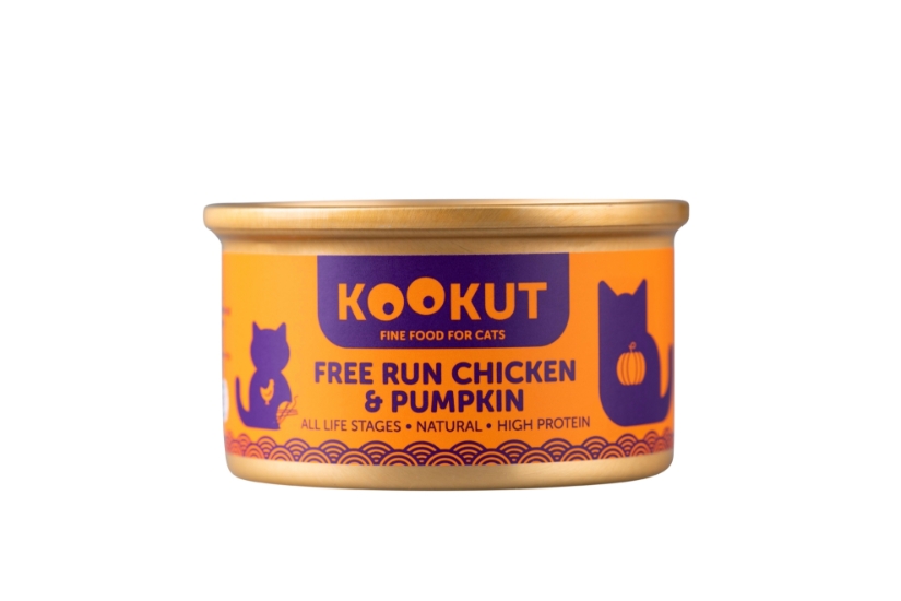 Picture of KOOKUT FREE RUN CHICKEN & PUMPKIN (12 x 70G)