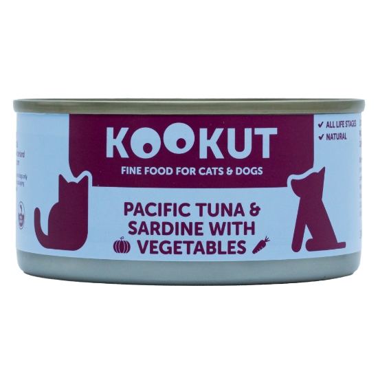 Picture of KOOKUT PACIFIC TUNA & SARDINE WITH VEGETABLES (12 x 150G)