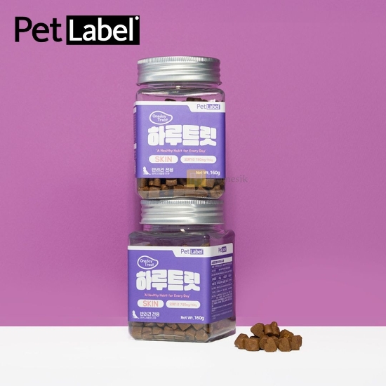 圖片 韓國【皮膚及毛髮保健】狗狗機能保健奧米加-3零食粒 (160克) 寵物小食